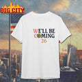 Well Be Coming 26 Scotland Fc From Scotland With Love Logo Premium Shirt