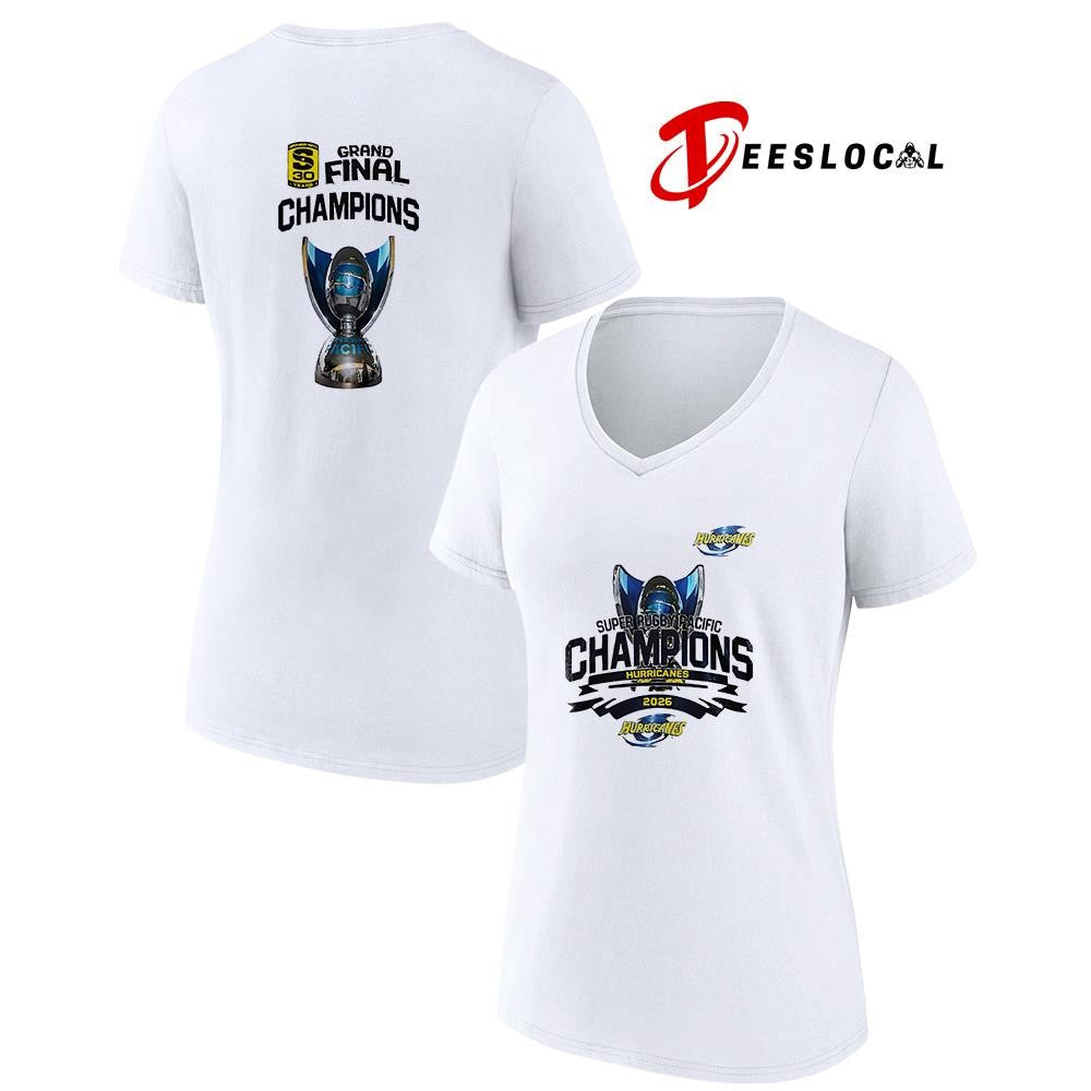 Wellington Hurricanes Super Rugby Pacific 2026 Champions Grand Final trophy shirt