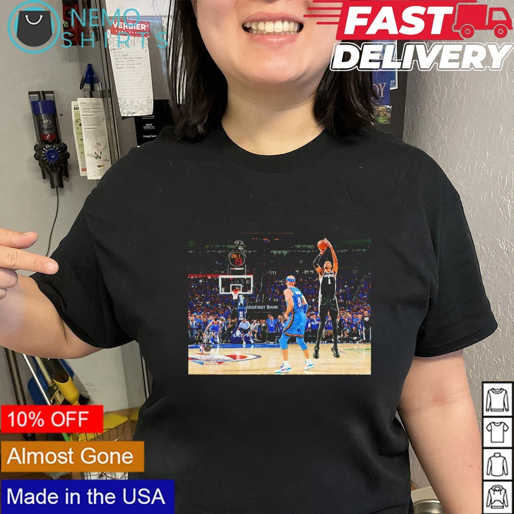 Wembanyama Spurs 2026 Western Conference Finals Game 1 overtime game shirt