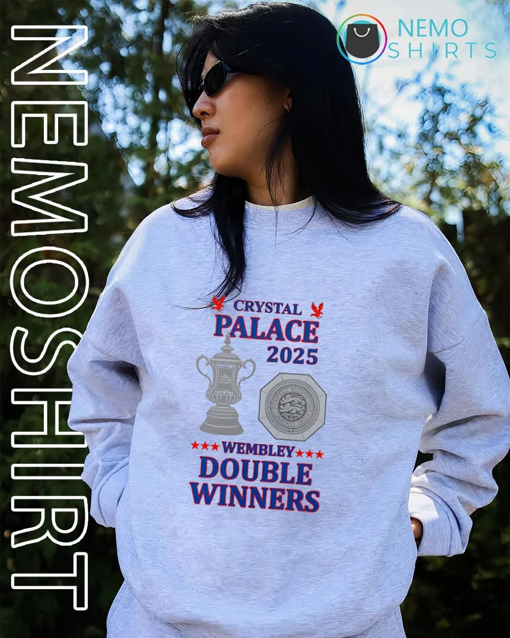 Wembley double winners Crystal Palace 2025 shirt