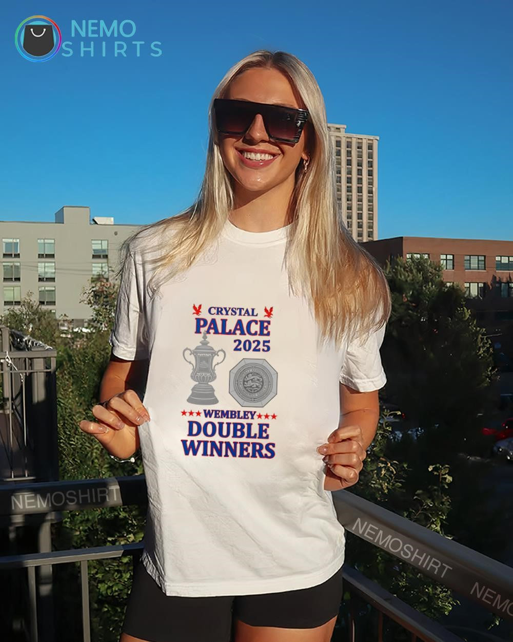 Wembley double winners Crystal Palace 2025 shirt