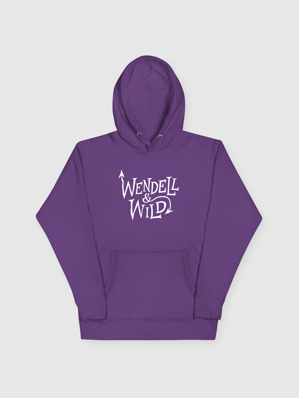 Wendell & Wild Kat Premium Unisex Hoodie [Purple] T-Shirts, Sweatshirt | CiraTrend.com (Image 3)