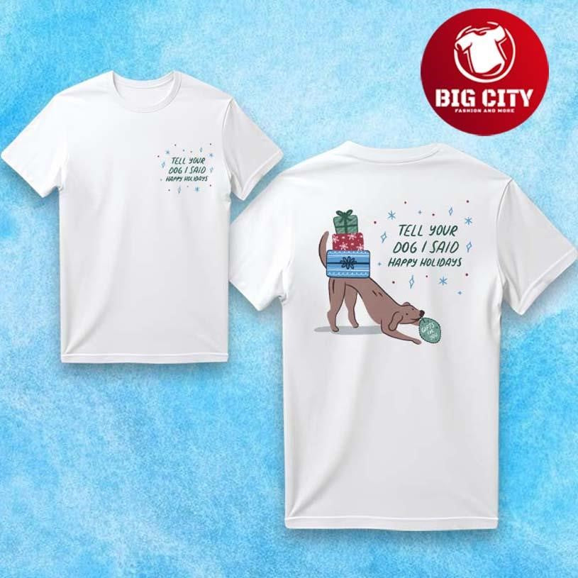 Weratedogs Holiday 2025 Two Sided Shirt
