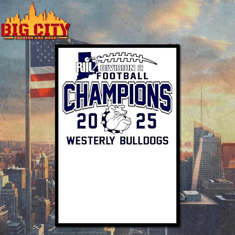 Westerly Bulldogs 2025 Riil Football Champions Division 2 Shirt