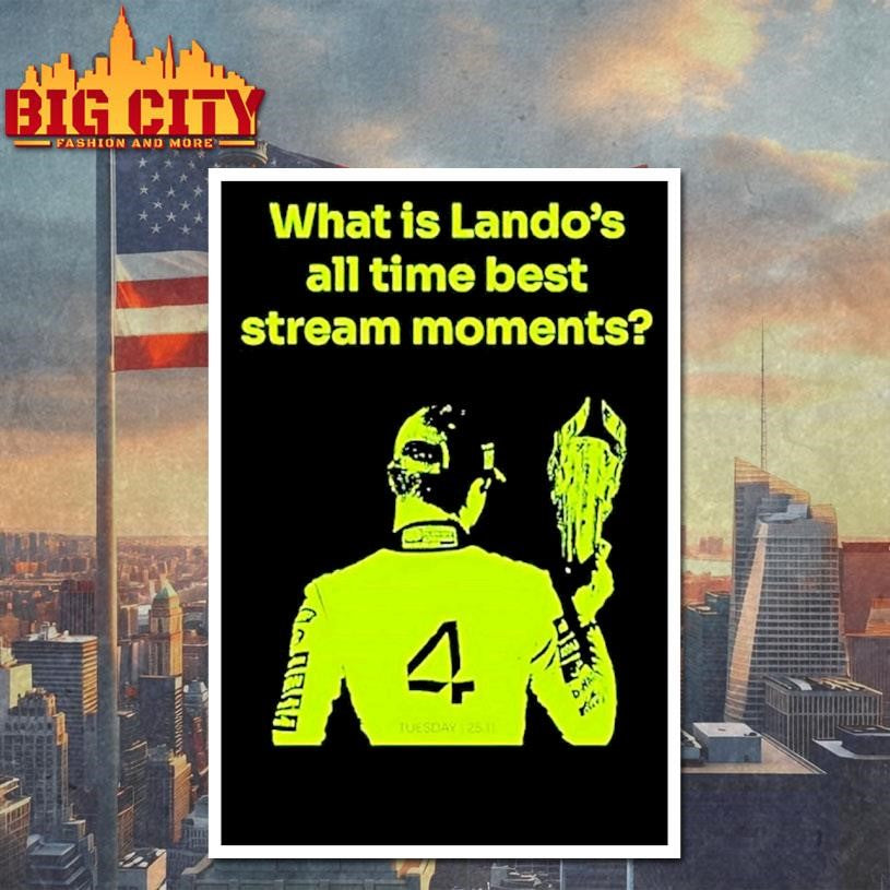 What Is Landos All Time Best Stream Moments Ornaments Shirt