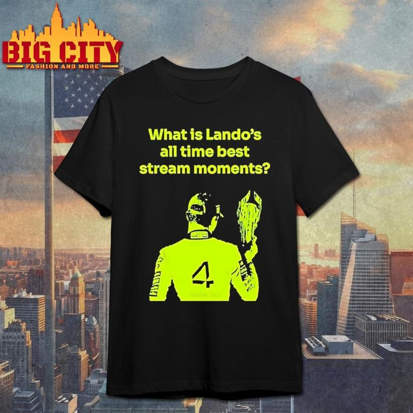 What Is Landos All Time Best Stream Moments Ornaments Shirt