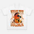 What the Sigma Graphic T-Shirt - Thug Face Cotton Menswear Hoodie, Sweatshirt | CiraTrend.com
