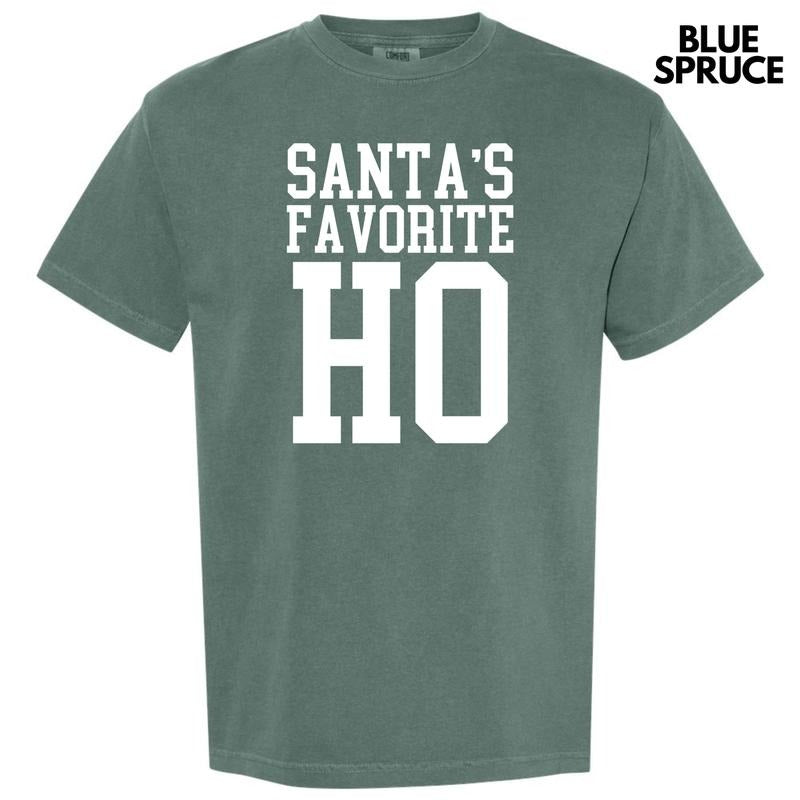 White - Santa's Favorite Ho Comfort Colors T-Shirt 'NLB' Hoodie, Sweatshirt | CiraTrend.com