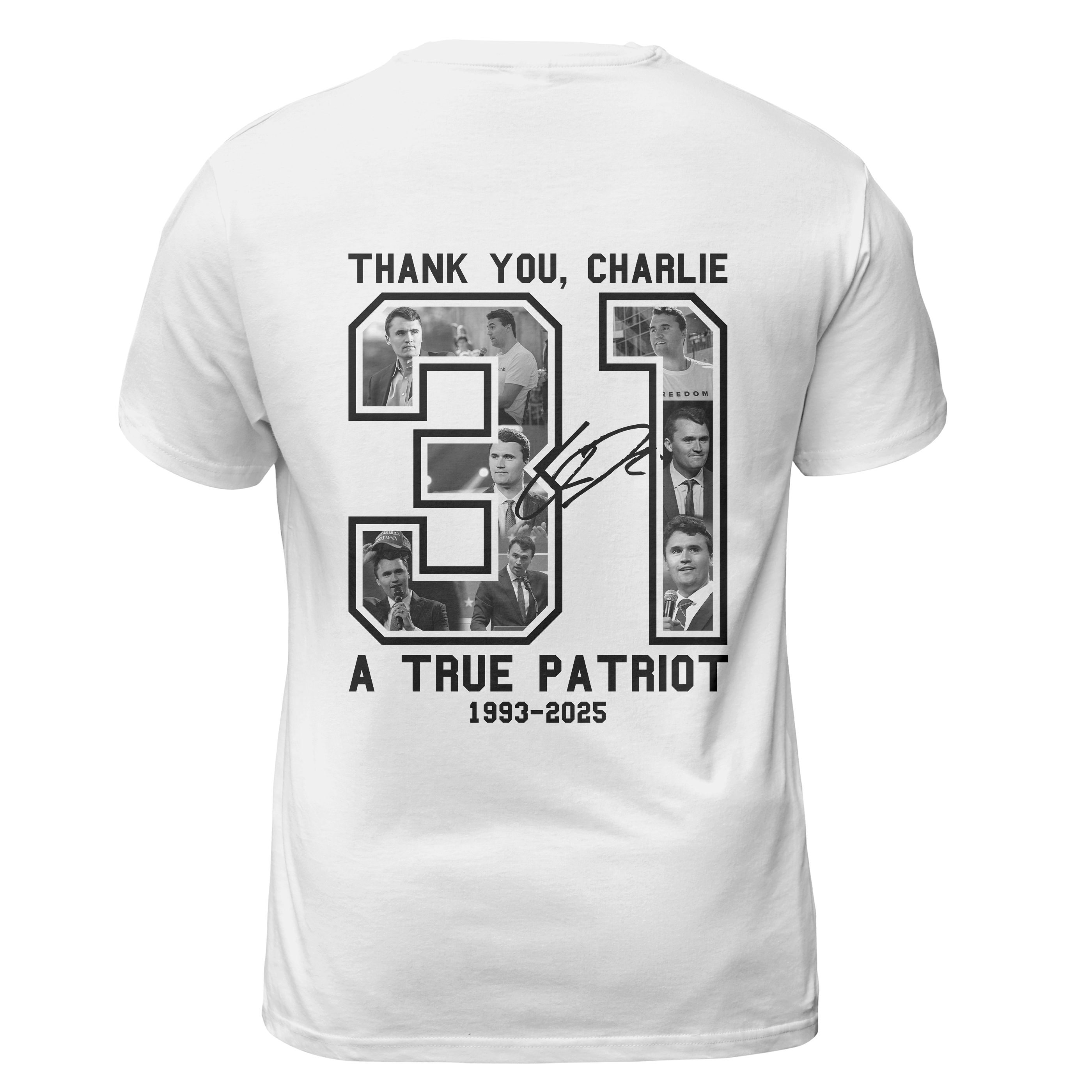 Freedom Thank You Charlie A True Patriot 31 T Shirt - G Hoodie, Sweatshirt | CiraTrend.com (Image 2)