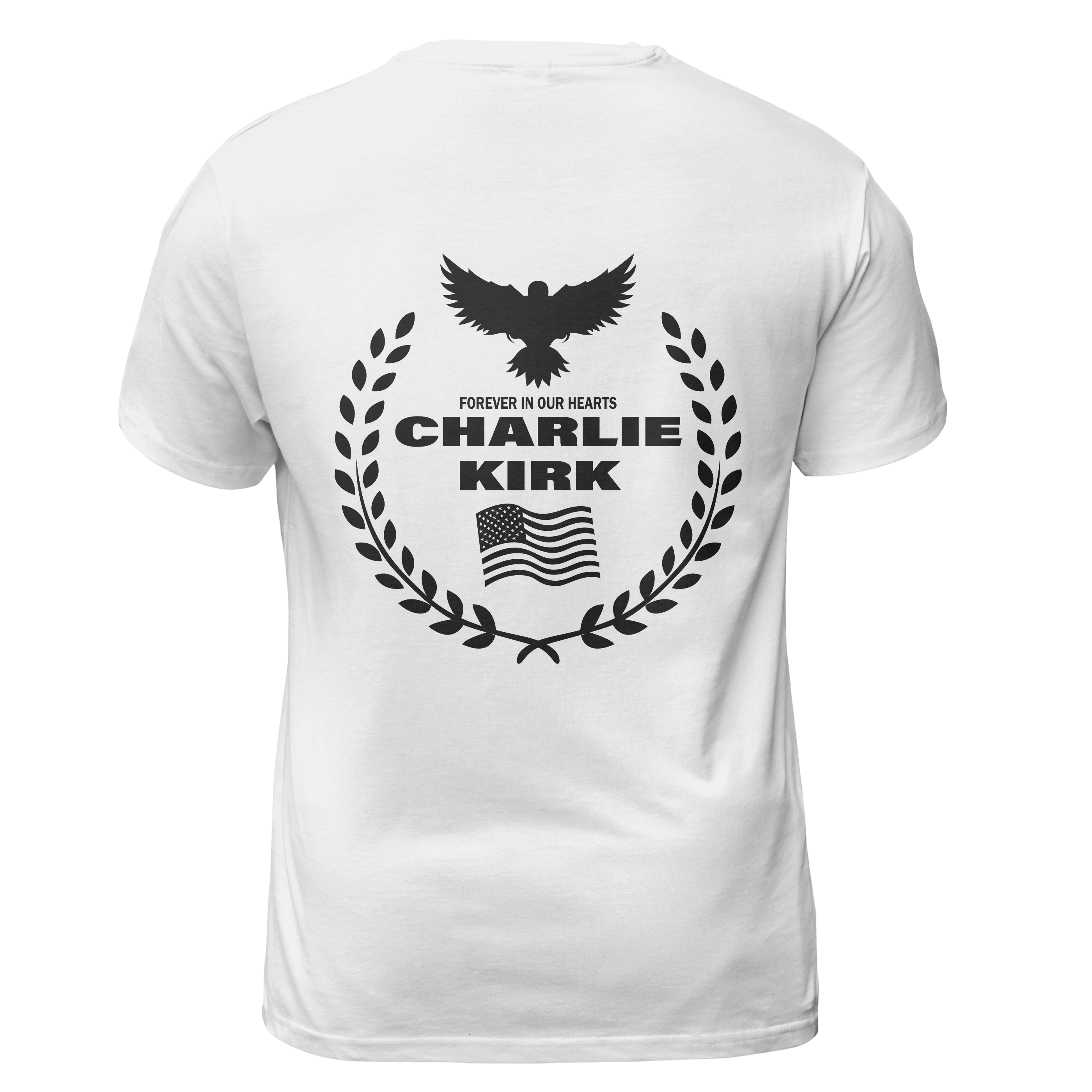 Freedom Charlie Kirk Forever In Our Hearts T Shirt - 2 - G Hoodie, Sweatshirt | CiraTrend.com (Image 2)