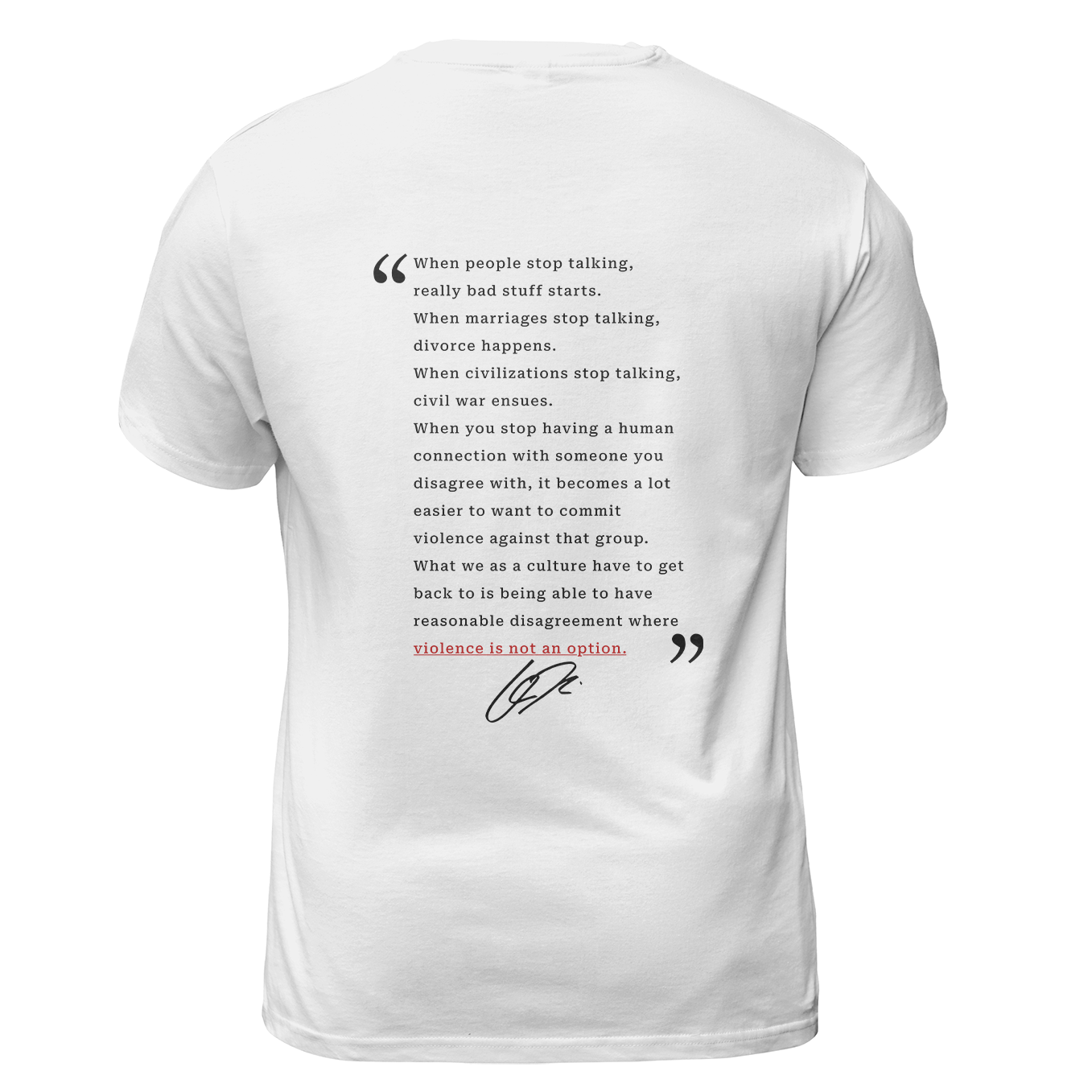 Freedom When People Stop Talking Charlie Kirk T Shirt - G Hoodie, Sweatshirt | CiraTrend.com (Image 2)