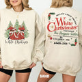 White Christmas Movie Sweatshirt, Wallace and Davis, Haynes Sisters Shirt, Christmas White Movie 1954 Sweatshirt...