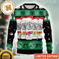 White Claw Christmas Beer Santa Hat Xmas Gift 2023 Ugly Christmas Sweater