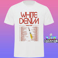 White Denim World Concert World Tour 2026 Shirt