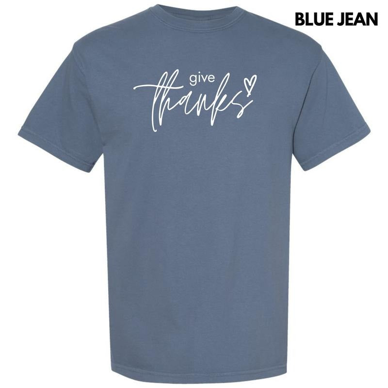 White Give Thanks Comfort Colors T-Shirt 'NLB' Hoodie, Sweatshirt | CiraTrend.com