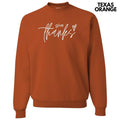 White Give Thanks Sweatshirt 'NLB' T-Shirts, Hoodie | CiraTrend.com