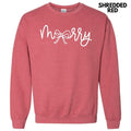 White Merry Bow PUFF Sweatshirt T-Shirts, Hoodie | CiraTrend.com