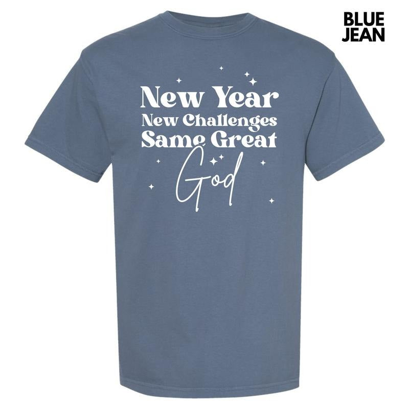 White New Year Same God Comfort Colors T-Shirt 'NLB' Hoodie, Sweatshirt | CiraTrend.com