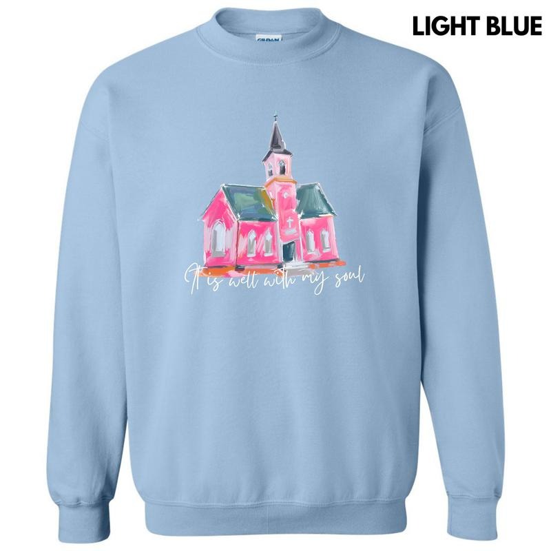 White Watercolor Well With My Soul Sweatshirt 'NLB' T-Shirts, Hoodie | CiraTrend.com