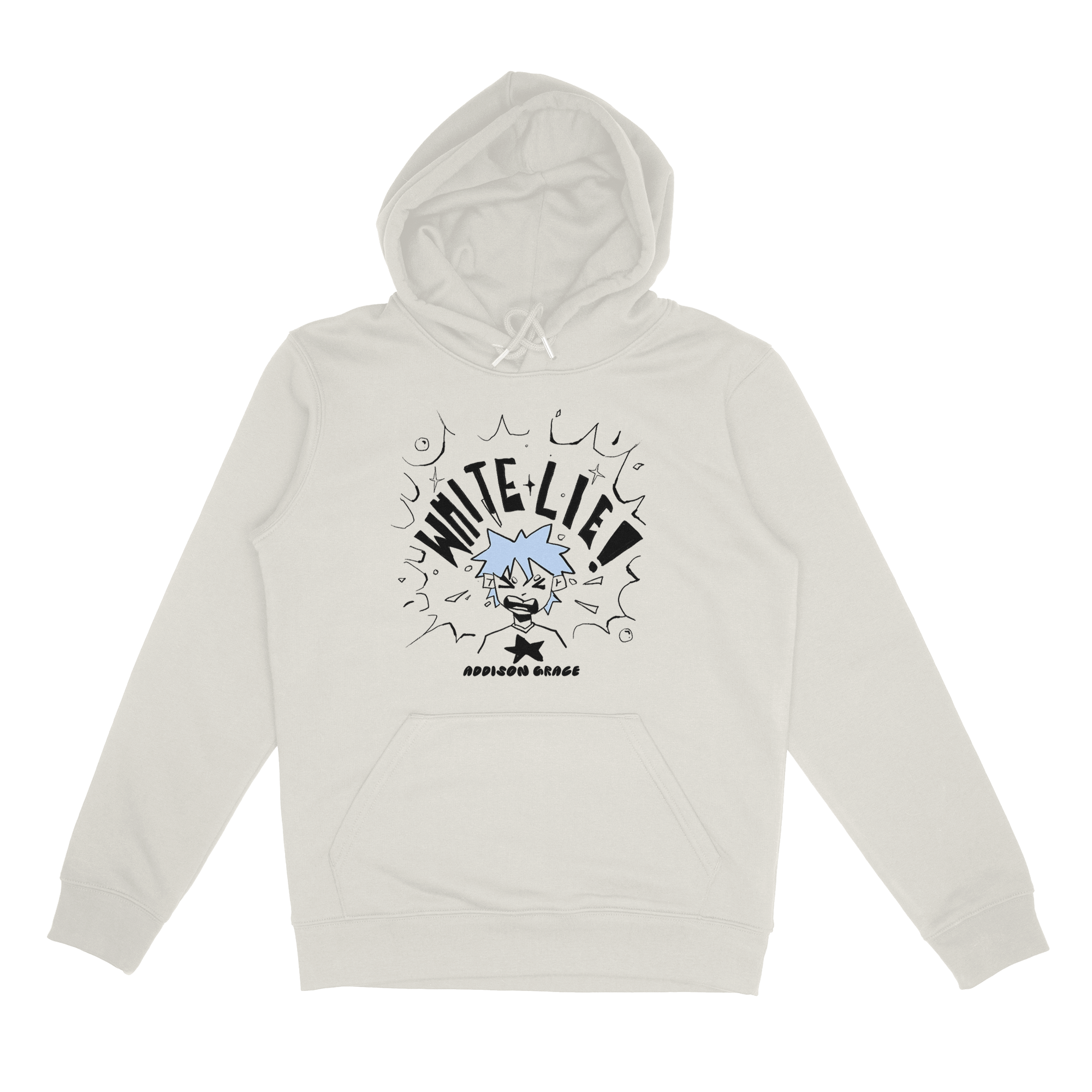 Addison Grace - White Lie Hoodie