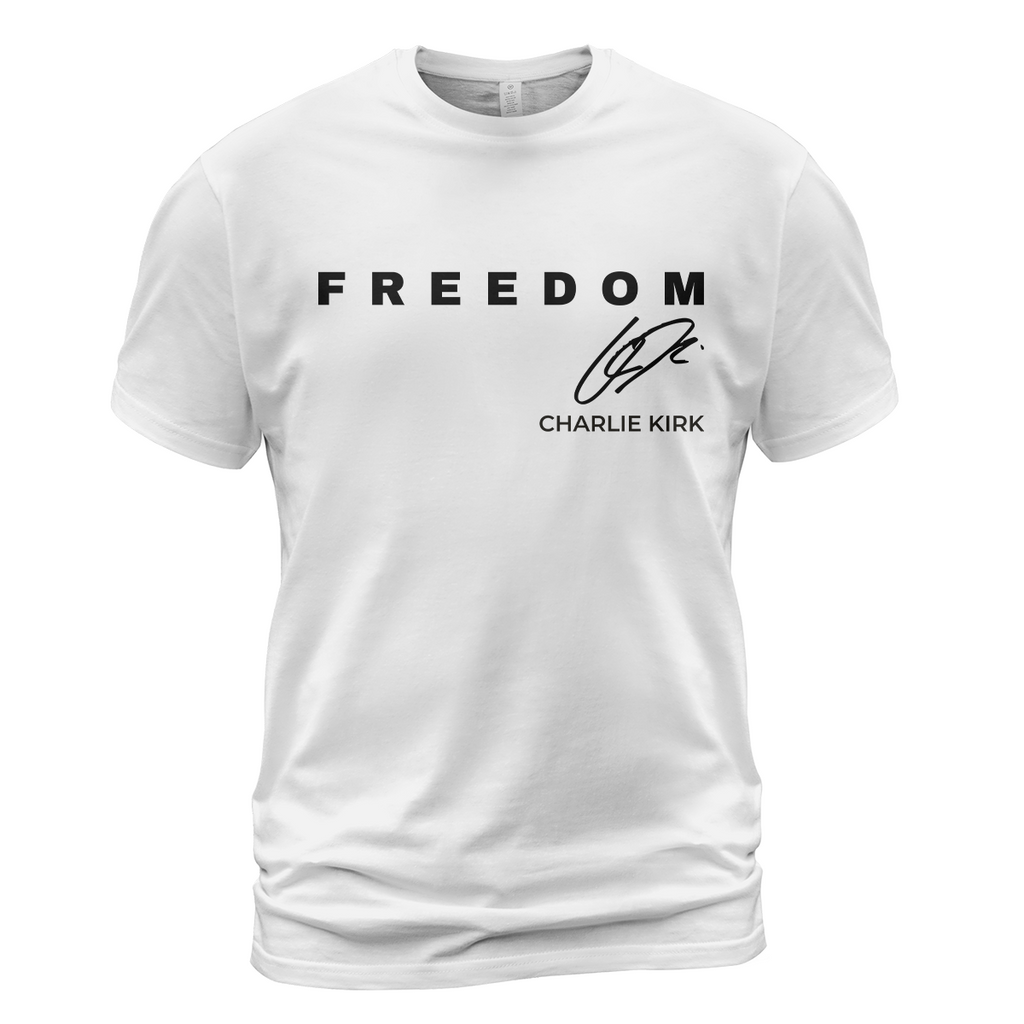 Freedom Charlie Kirk T Shirt - G Hoodie, Sweatshirt | CiraTrend.com (Image 1)