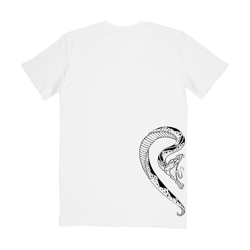 "Side Snakes White" T-Shirts, Hoodie, Sweatshirt