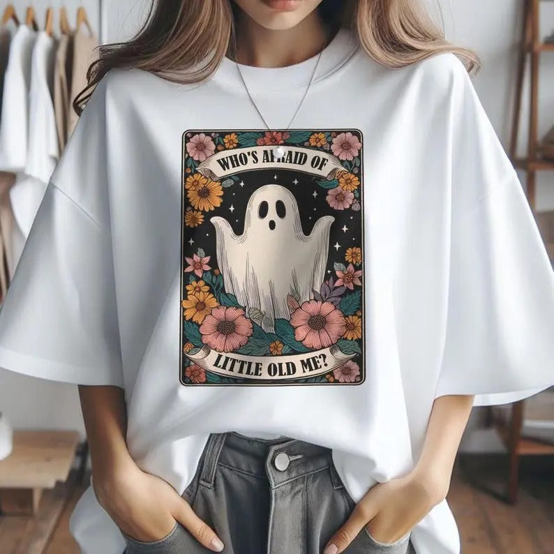 Who's Afraid Of Little Old Me Shirt, TD Shirt, Swift Ghost Shirt, TI Funny Shirt, Swifft Spooky Shirt, Tortureed Shirt...