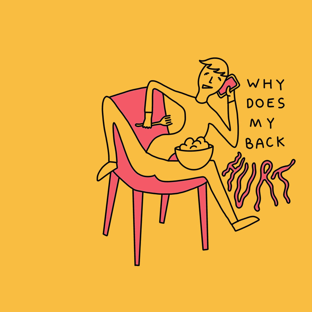 Why Does My Back Hurt Tee Hoodie, Sweatshirt | CiraTrend.com (Image 3)