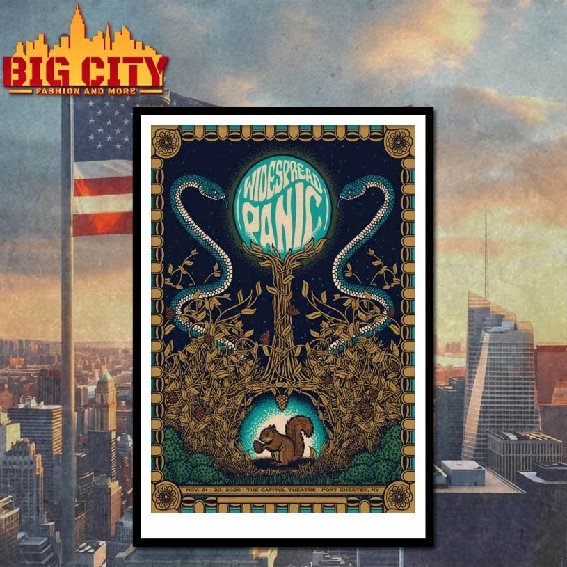 Widespread Panic In Port Chester NY On Nov 21-23 2025 Poster shirt