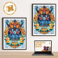 Widespread Panic Los Angeles CA 2026 Event Poster At Orpheum Theatre On July 23 24 And 25 2026 Home Decor Poster Canvas
