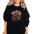 Wild Thing Graphic Tee, Sweatshirt & Hoodie | Blaze of Fire & Dice Graphic Casual T-Shirt | Edgy Rock & Roll Streetwear |...