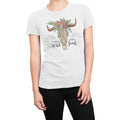 Wild and Free Soul Cow Skull Women's T-Shirt Casual Crewneck Hoodie, Sweatshirt | CiraTrend.com