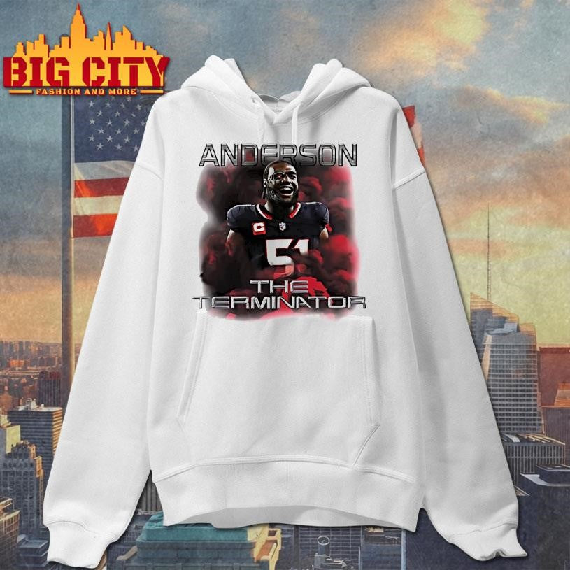 Will Anderson Jr The Terminator Houston Texans Football Shirt