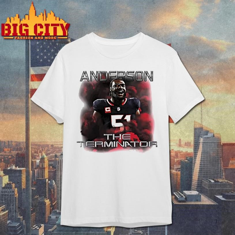 Will Anderson Jr The Terminator Houston Texans Football Shirt