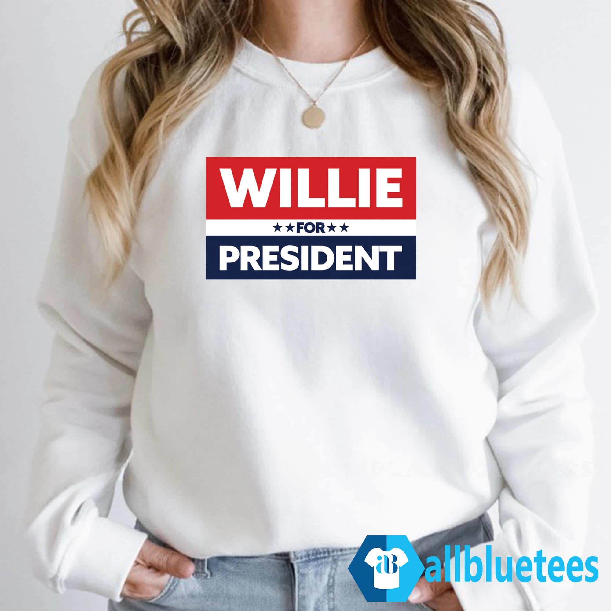 Willie Nelson 2024 Willie For President Shirt
