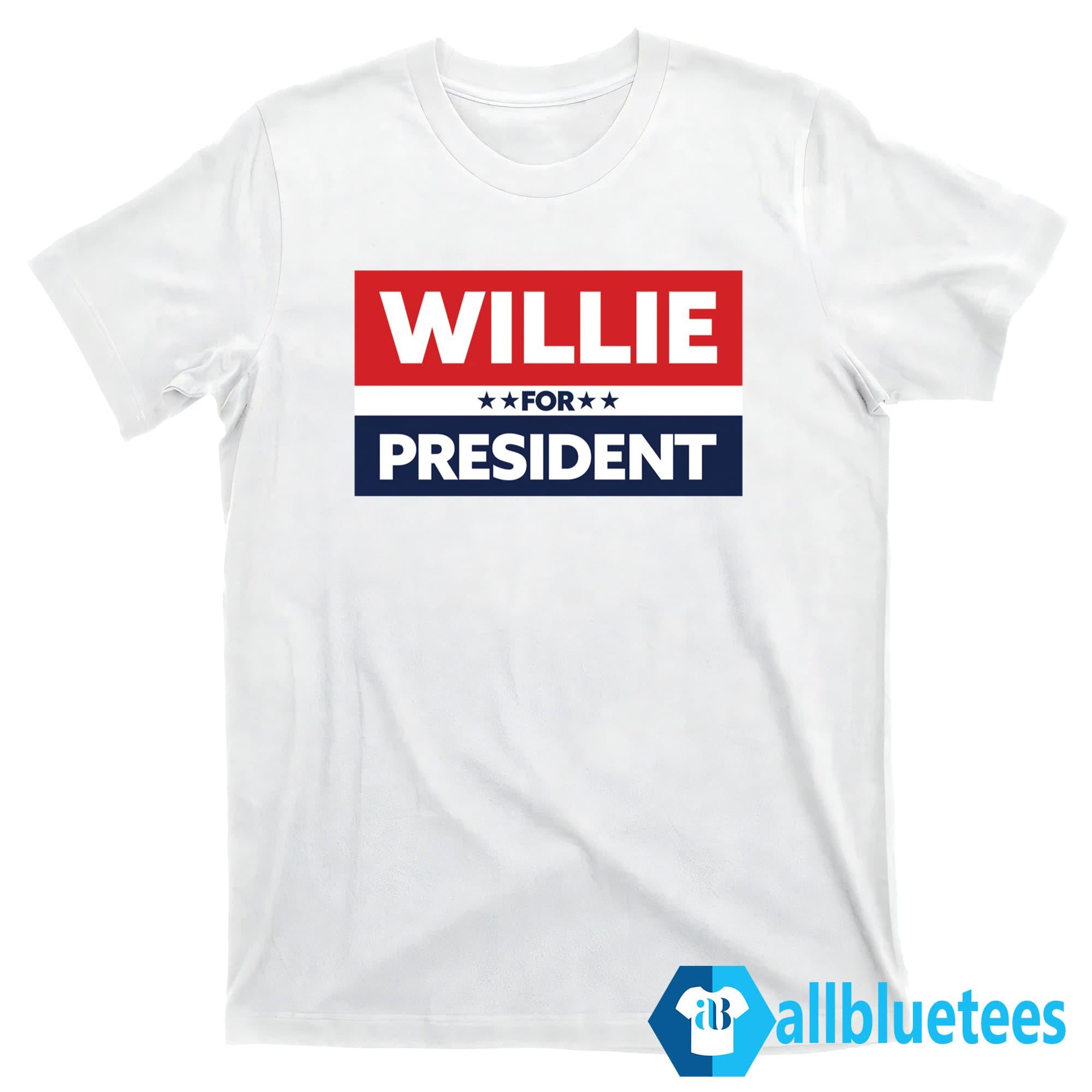 Willie Nelson 2024 Willie For President Shirt
