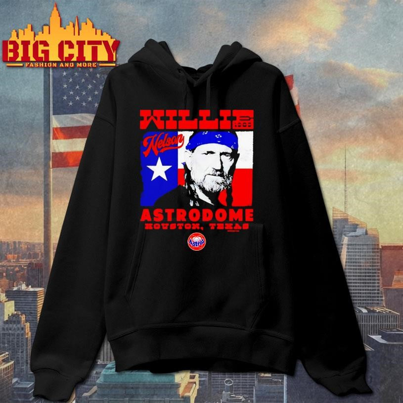 Willie Nelson x Houston Astros Astrodome vintage shirt