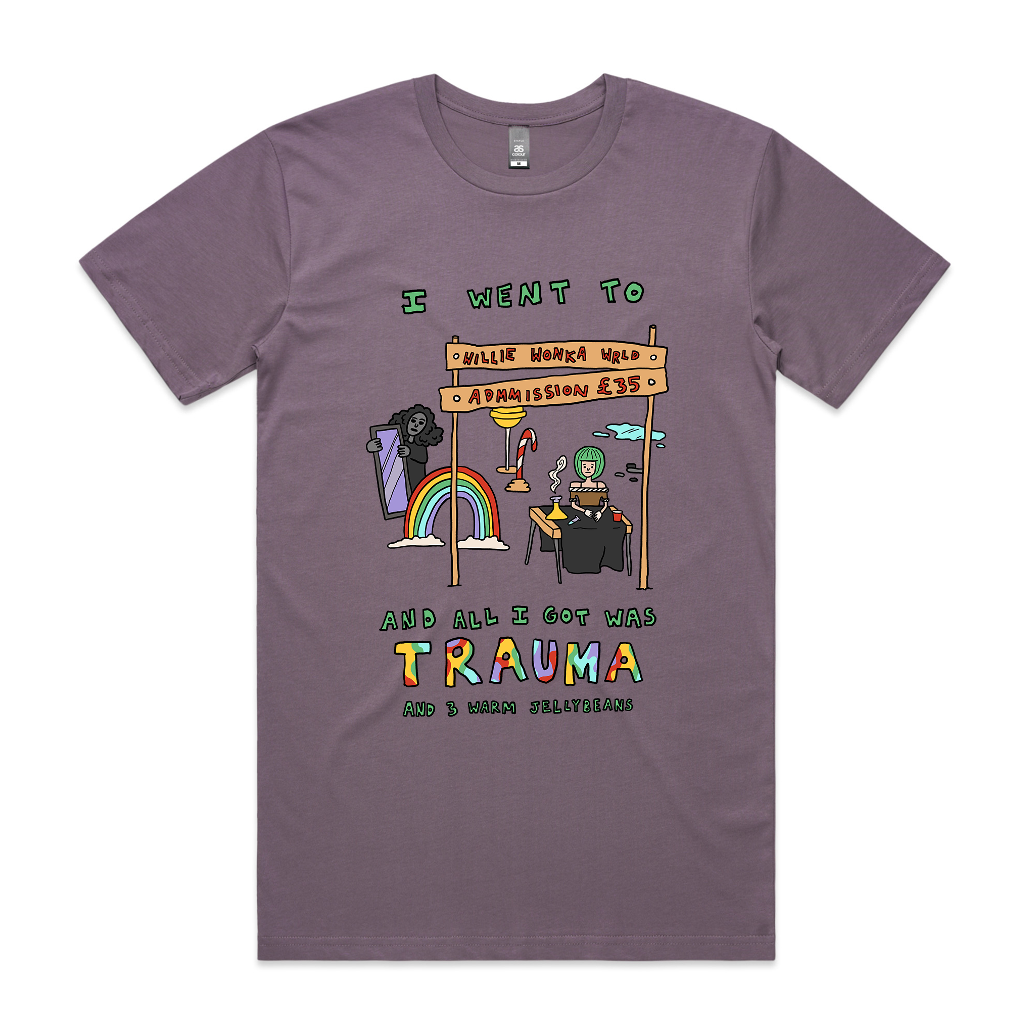 Willie Wonka Wrld Tee Hoodie, Sweatshirt | CiraTrend.com (Image 2)