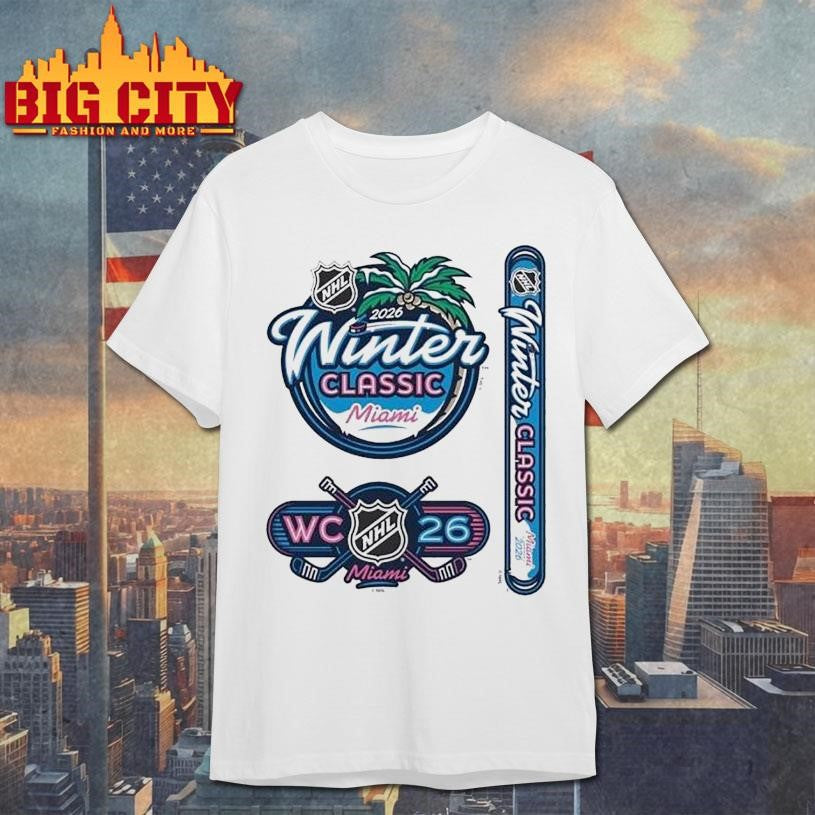 Wincraft 2026 Nhl Winter Classic 3-pack Fan Decal Shirt