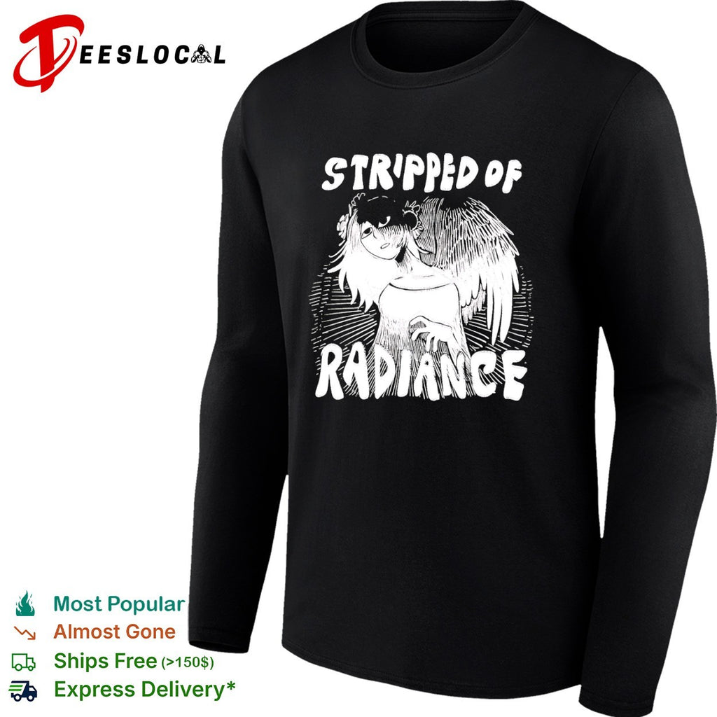 Winged character stripped of radiance shirt