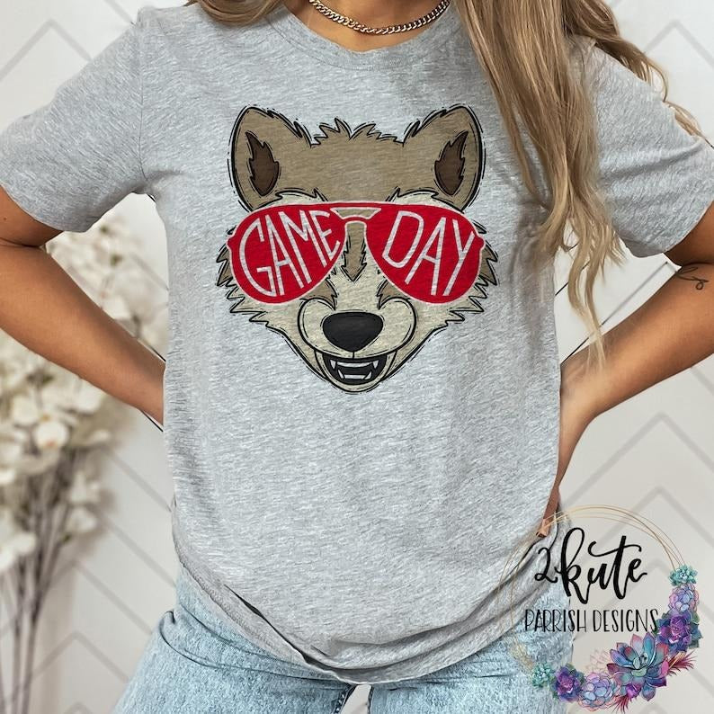 Wolf T Shirt Hoodie Sweater, Wolf spirit shirt, sports shirt, game day shirt, cute team shirt, wolves football, Wolves...