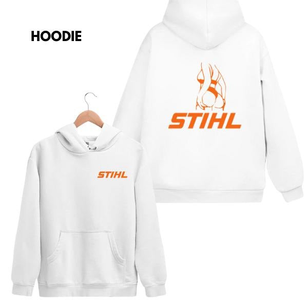 Funny STIHL 2 Sided Graphic Hoodie/Sweatshirt(No Hood)/T-Shirt, For Men/Women