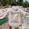 Rooted In Christ Hoodie/Sweatshirt/T-Shirt, For Men/Women - Unisex Style, 100% Cotton, Pullover unisex hoodie | CiraTrend.com