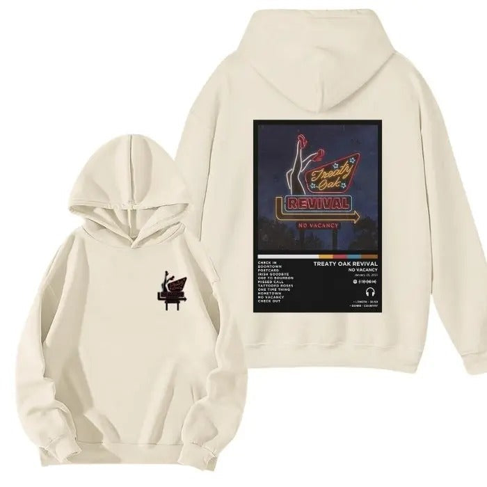 Treaty Oak Revival Hoodie - Neon Sea Capture the 20s 2 Sided Hoodie/Sweatshirt/T-Shirt, For Men/Women