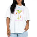 Women Basic Loose T-Shirt Casual Summer Cocktail Glass Print Short Sleeve Tops for Streetwear Aesthetic Grunge Clothes...