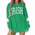 Women St. Patrick's Day Crewneck Sweatshirt Shamrock Luckystyle{n002}2 T-Shirts, Hoodie | CiraTrend.com