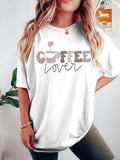 Women's Letter Print Round Neck Tee, Fashion Casual Crew Neck T-shirt for Daily Holiday Vacation Outdoor Wear, Ladies...