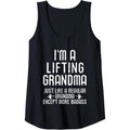 Womens Workout Motivational I'm A Lifting Grandma Funny Gym Tank Top Made in USA T-Shirts, Hoodie, Sweatshirt | CiraTrend.com