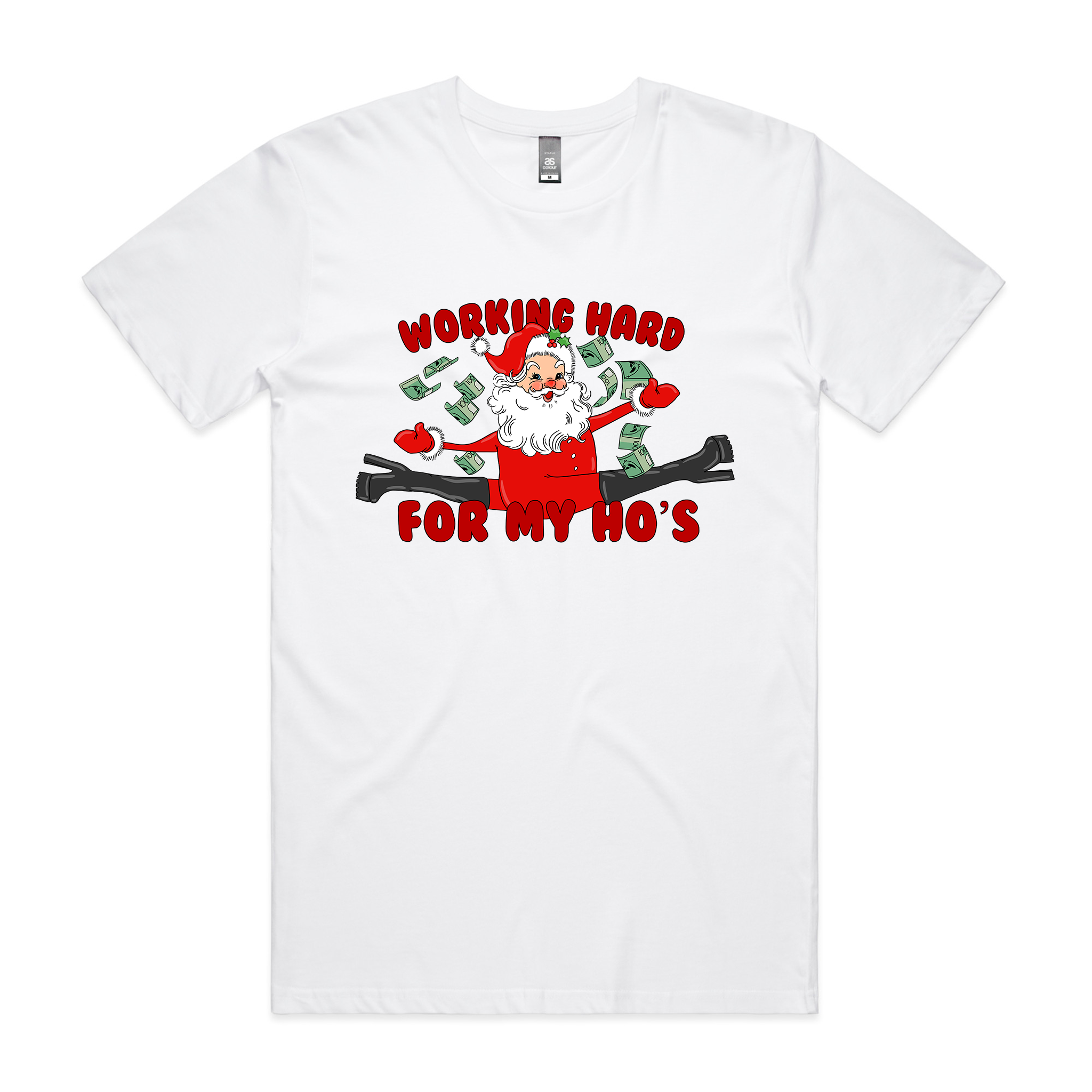 Working Hard For My Ho's Tee Hoodie, Sweatshirt | CiraTrend.com (Image 1)