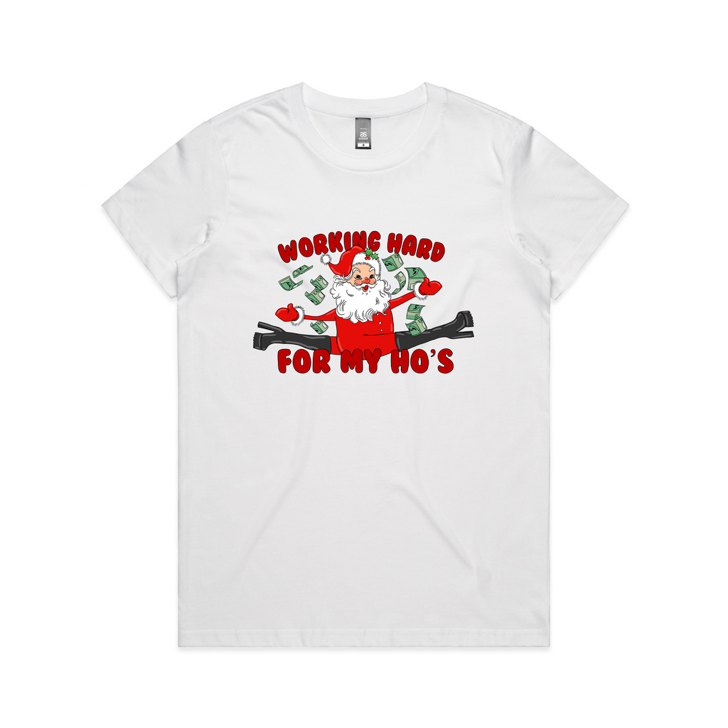Working Hard For My Ho's Tee Hoodie, Sweatshirt | CiraTrend.com (Image 5)